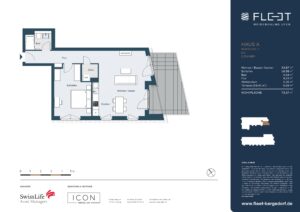 Grundriss der Wohnung