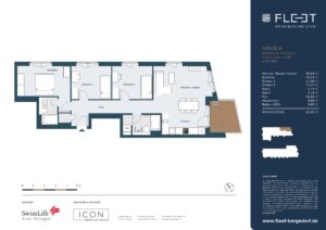 Grundriss der Wohnung